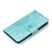 Imprinted Mandala Pattern PU Leather Flip Case for Samsung Galaxy S10e - Cyan - 7