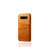 Dual Card Slots PU Leather Coated PC Hard Case for Samsung Galaxy S10 - Orange - 4