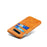 For Samsung Galaxy S10 Plus Dual Card Slots Case Crazy Horse PU Leather Coated PC Case - Orange - 3