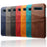For Samsung Galaxy S10 Plus Dual Card Slots Case Crazy Horse PU Leather Coated PC Case - Orange - 6