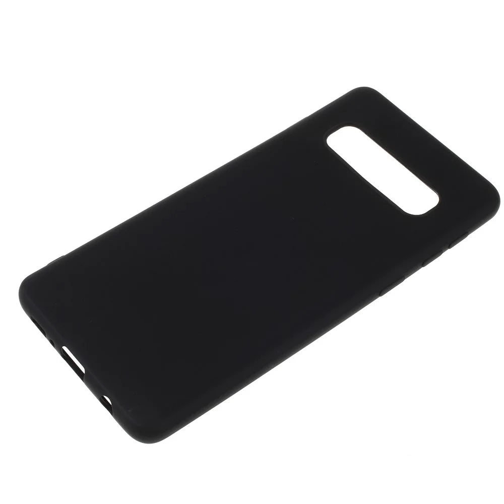 Double-sided Matte TPU Case Accessory for Samsung Galaxy S10 - Black - 4