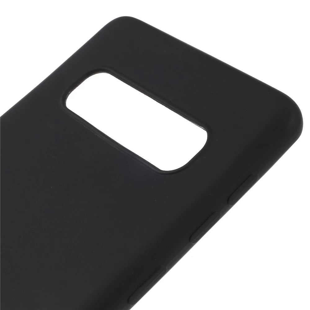 Double-sided Matte TPU Case Accessory for Samsung Galaxy S10 - Black - 5