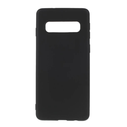 Double-sided Matte TPU Cover for Samsung Galaxy S10 Plus - Black - 1