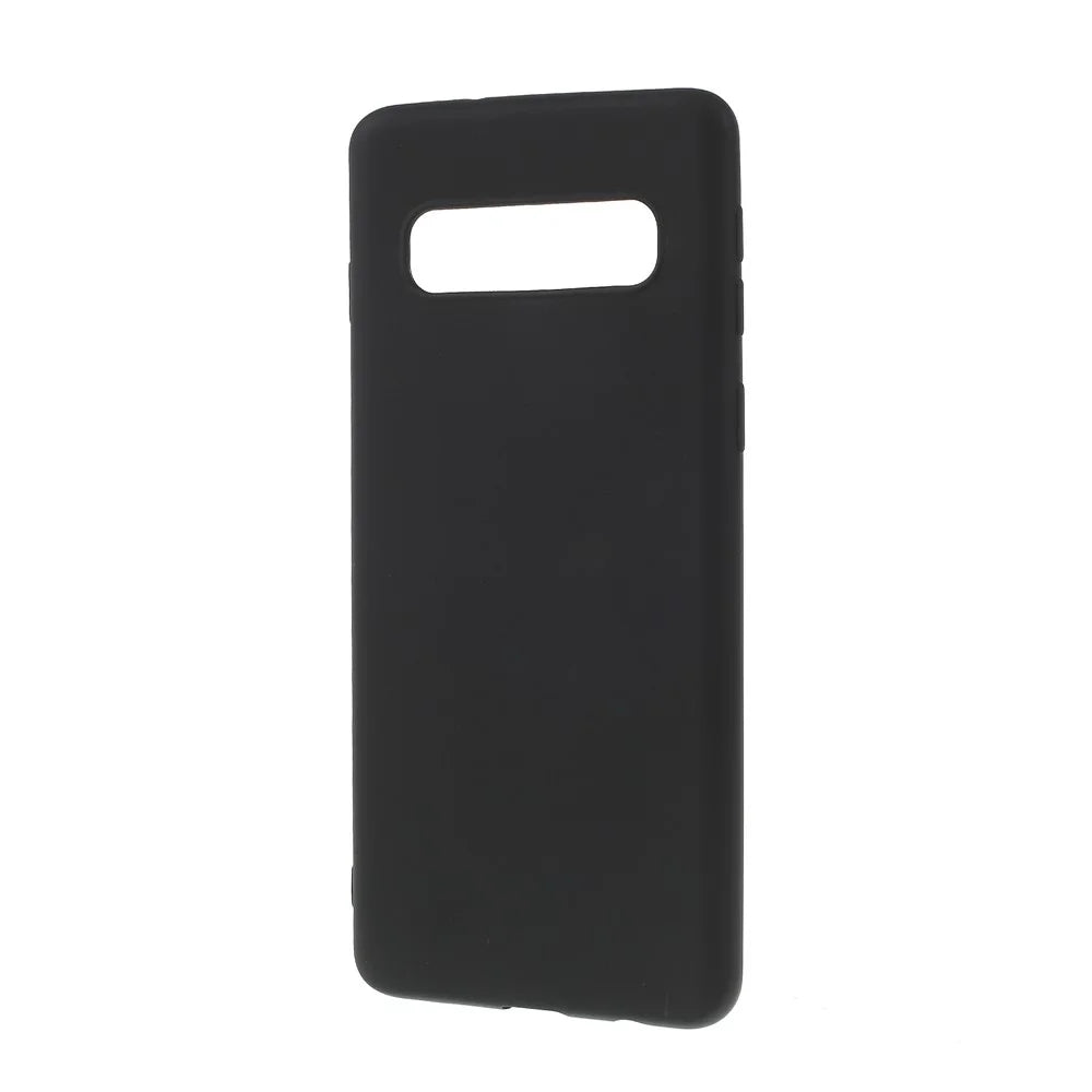 Double-sided Matte TPU Cover for Samsung Galaxy S10 Plus - Black - 2