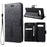 Imprint Tree Owl Pattern PU Leather Wallet Case for Samsung Galaxy S10 - Black - 1