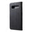 Imprint Tree Owl Pattern PU Leather Wallet Case for Samsung Galaxy S10 - Black - 2
