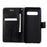 Imprint Tree Owl Pattern PU Leather Wallet Case for Samsung Galaxy S10 - Black - 5