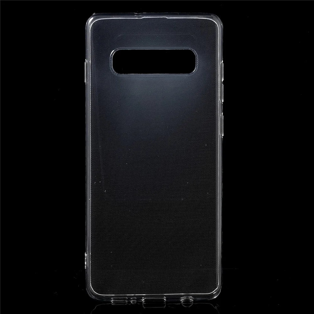 For Samsung Galaxy S10 Plus Crystal Clear TPU Mobile Phone Cover - 1