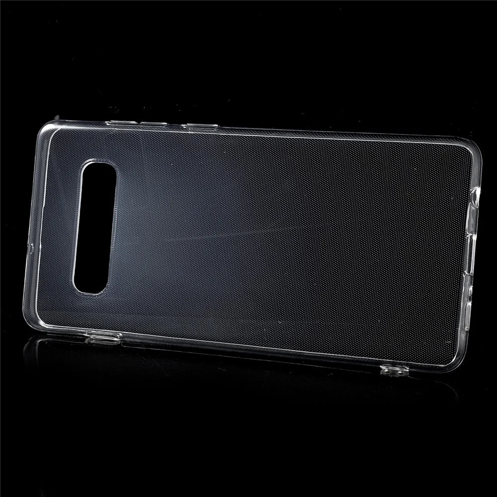 For Samsung Galaxy S10 Plus Crystal Clear TPU Mobile Phone Cover - 2