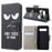 Cross Texture Patterned Leather Wallet Case for Samsung Galaxy S10 - Do Not Touch My Phone - 1