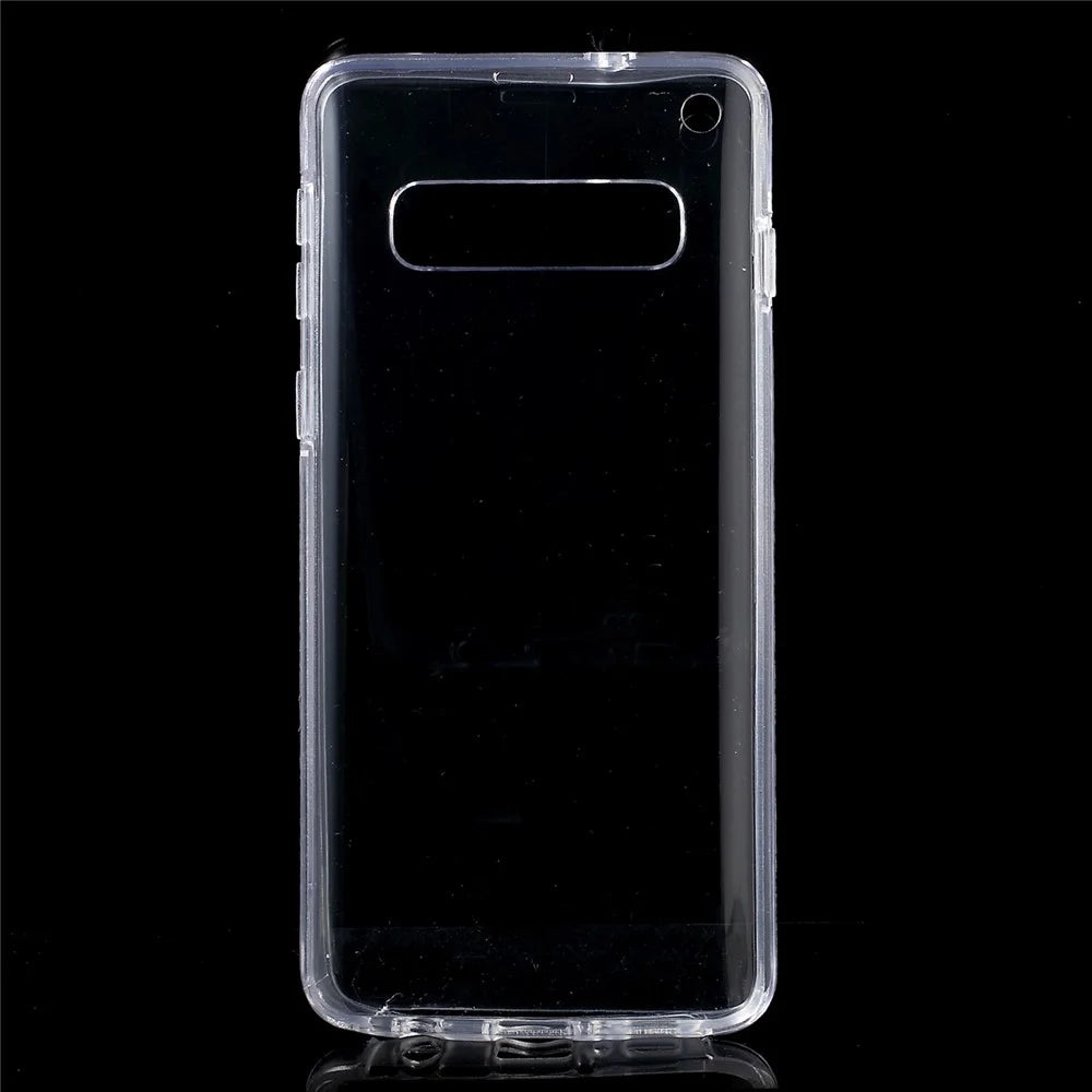 2-Piece Touchable TPU + Acrylic Hybrid Cover [360 Degree Protection] for Samsung Galaxy S10 - 2