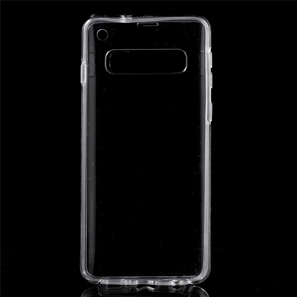 2-Piece Touchable TPU + Acrylic Hybrid Cover [360 Degree Protection] for Samsung Galaxy S10 - 3