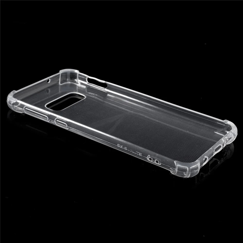 Shockproof Crystal Clear TPU Case Shell for Samsung Galaxy S10e - 4