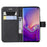 Wallet Leather Stand Case for Samsung Galaxy S10e - Black - 4