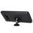For Samsung Galaxy S10 Case 2 in 1 Detachable Magnetic Leather Wallet Mobile Cover with Strap - Black - 5
