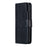 [9 Card Slots] Crazy Horse Leather Wallet Shell for Samsung Galaxy S10 - Black - 3