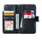 [9 Card Slots] Crazy Horse Leather Wallet Shell for Samsung Galaxy S10 - Black - 7