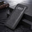 DG.MING For Samsung Galaxy S10e Protective Phone Case Split Leather Detachable Case Shockproof Shell Flip Cover with Wallet - Black - 3