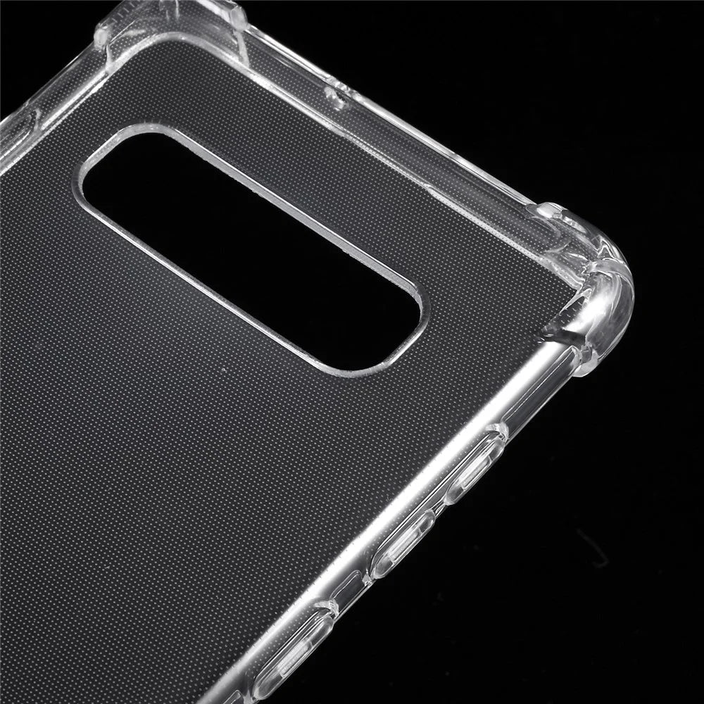 Drop-Proof Crystal Clear TPU Back Phone Casing for Samsung Galaxy S10 Plus - 4