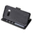 Wallet Leather Stand Case for Samsung Galaxy S10e - Black - 4