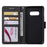 Wallet Leather Stand Case for Samsung Galaxy S10e - Black - 5