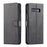 LC.IMEEKE Wallet Leather Stand Case for Samsung Galaxy S10 - Black - 1