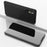 For Samsung Galaxy A50 / A50s / A30s Flip Leather Cover with Stand Full Body Protective Phone Case - Black - 1