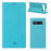 VILI DMX Cross Texture Card Slot Leather Stand Case for Samsung Galaxy S10 Plus - Blue - 1