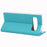 VILI DMX Cross Texture Card Slot Leather Stand Case for Samsung Galaxy S10 Plus - Blue - 4