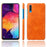 Crazy Horse PU Leather Coated PC Cell Phone Case for Samsung Galaxy A50 / A50s / A30s - Orange - 1