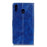 Crazy Horse Leather Wallet Case for Samsung Galaxy A40 - Blue - 1