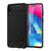 MOFI Carbon Fiber Texture Brushed TPU Cover Shell for Samsung Galaxy M10 - Black - 1