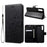 Imprint Butterfly Flowers Leather Wallet Stand Case for Samsung Galaxy A50 / A50s / A30s - Black - 1
