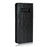 Crazy Horse Genuine Leather Wallet Stand Phone Shell for Samsung Galaxy S10 - Black - 3