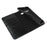 Crazy Horse Genuine Leather Wallet Stand Phone Shell for Samsung Galaxy S10 - Black - 6