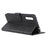 Matte Skin Wallet Leather Stand Case for Samsung Galaxy A50 / A50s / A30s - Black - 5