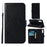 Imprint Butterfly Flower Leather Wallet Case for Samsung Galaxy A50 / A50s / A30s - Black - 1