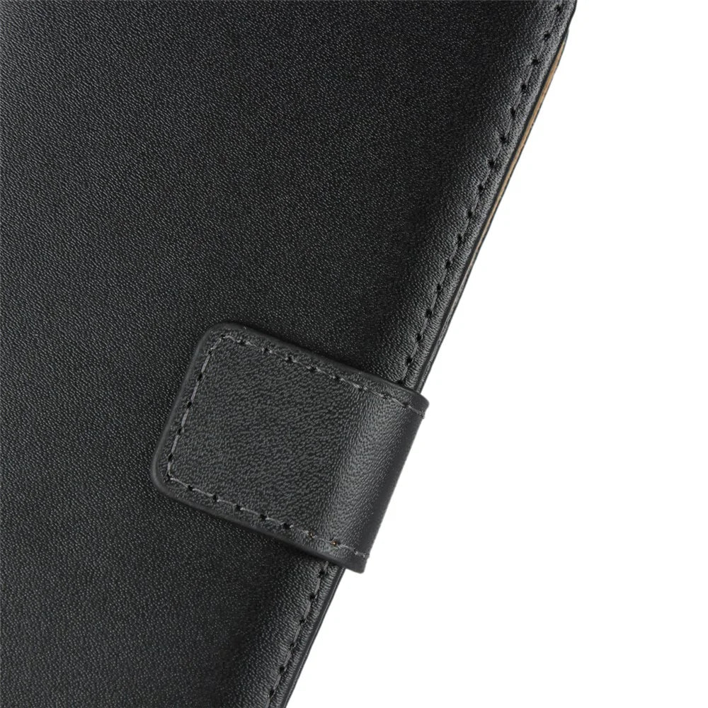 Genuine Leather Shell with Stand Wallet for Samsung Galaxy S10e - 6