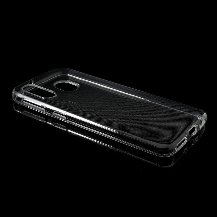 10Pcs/Pack Clear TPU Case Cover with Non-slip Inner for Samsung Galaxy A40 - Transparent - 4