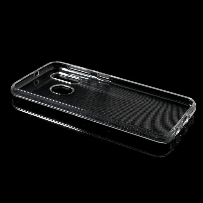 10Pcs/Pack Clear TPU Case Cover with Non-slip Inner for Samsung Galaxy A40 - Transparent - 5