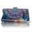 For Samsung Galaxy S10 Embossment Patterned Leather Wallet Phone Cover - Mandala Flower - 6