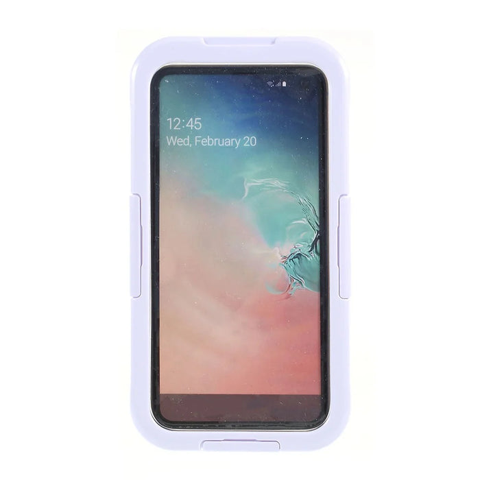 10m Underwater IP68 Waterproof Mobile Cover for Samsung Galaxy S10e Dirt / Dust / Snow Proof Case - White - 1