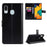 Crazy Horse Wallet Leather Protection Case for Samsung Galaxy A40 - Black - 1