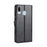 Crazy Horse Wallet Leather Protection Case for Samsung Galaxy A40 - Black - 3