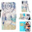 Pattern Printing Leather Wallet Case for Samsung Galaxy A50 / A50s / A30s - Feather Dream Catcher - 1