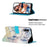 Pattern Printing Leather Wallet Case for Samsung Galaxy A50 / A50s / A30s - Feather Dream Catcher - 4