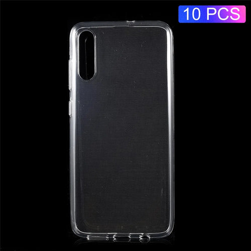 10 PCS/Set Transparent Soft TPU Phone Case for Samsung Galaxy A70 - 1