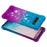 Anti-fall Quicksand TPU Phone Cover for Samsung S10 Plus - Baby Blue / Purple - 4
