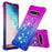 Gradient Glitter Powder Quicksand TPU Case for Samsung Galaxy S10 - Purple / Blue - 1