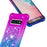 Gradient Glitter Powder Quicksand TPU Case for Samsung Galaxy S10 - Purple / Blue - 5